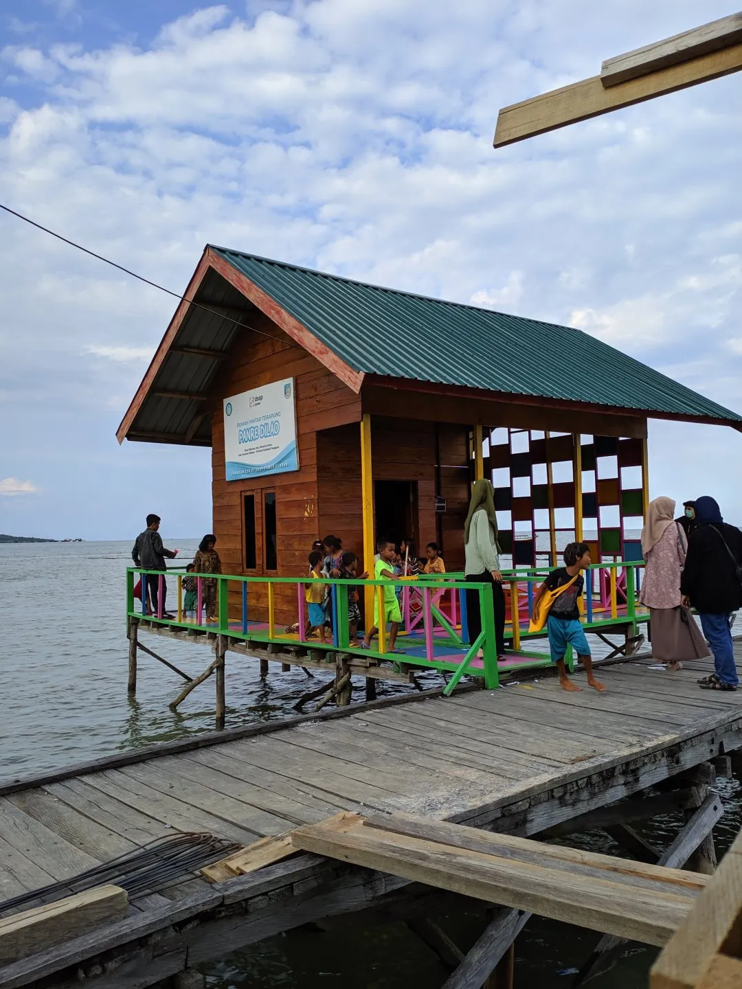 Rumah Pintar Terapung Taman Baca Rumah Pintar Panre Dilao