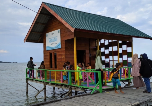 Rumah Pintar Terapung Taman Baca Rumah Pintar Panre Dilao