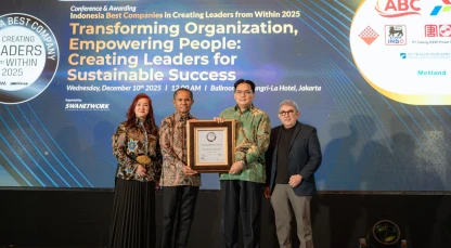 PT Datang DSSP Power Indonesia Wins "Indonesia Best Companies in Creating Leaders from Within 2025" Award