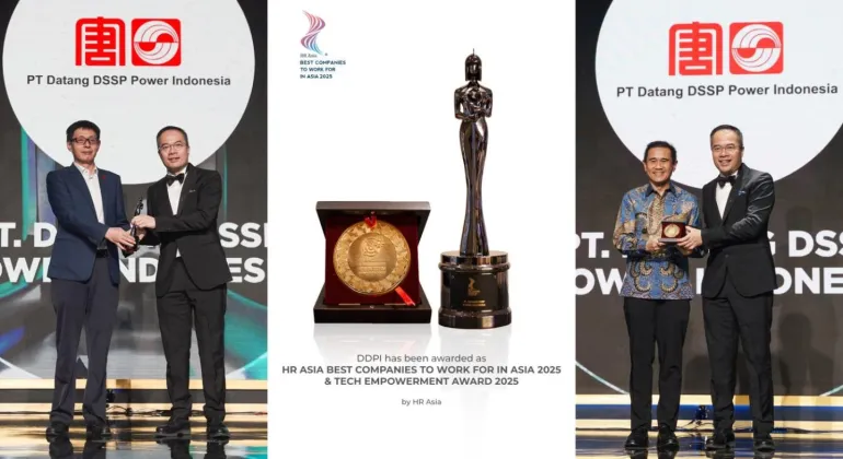 PT Datang DSSP Power Indonesia (DDPI) Earns Prestigious HR Asia Best Companies to Work for in Asia 2025 and Tech Empowerment Award 2025 